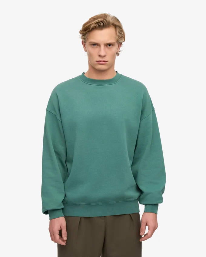T-shirt oversize bio - Vert sapin