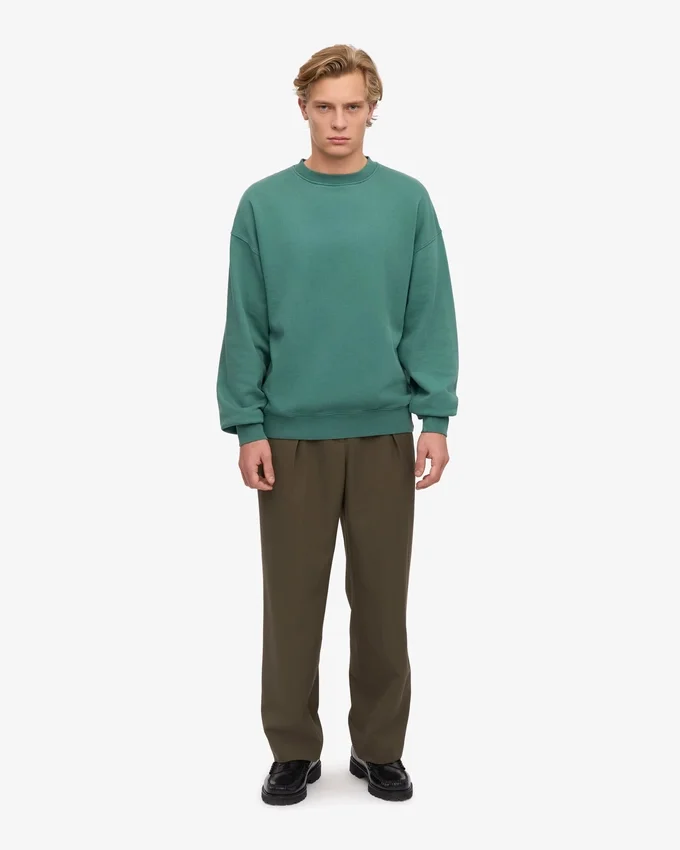 T-shirt oversize bio - Vert sapin