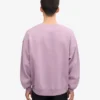 T-shirt oversize bio - Violet nacré