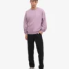 T-shirt oversize bio - Violet nacré