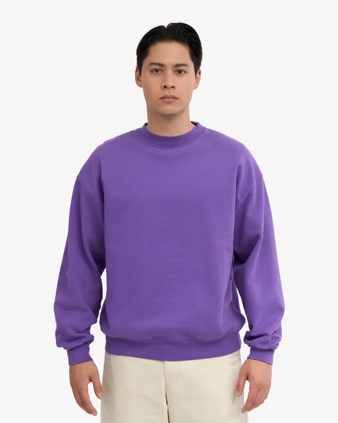 T-shirt oversize bio - Violet ultra
