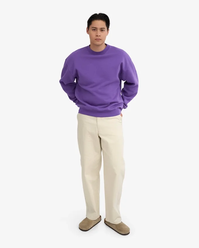 T-shirt oversize bio - Violet ultra