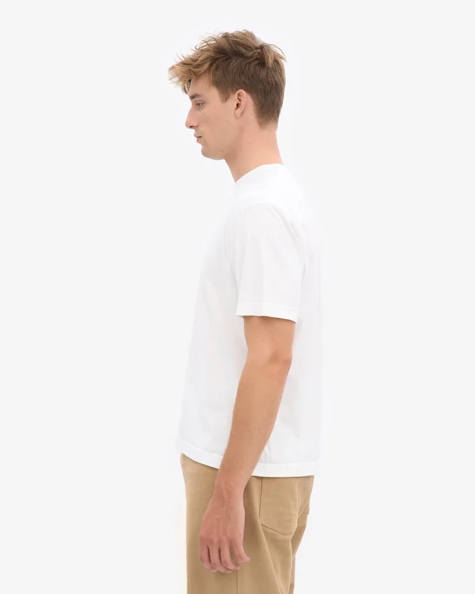 T-shirt oversize en coton bio - Blanc optique