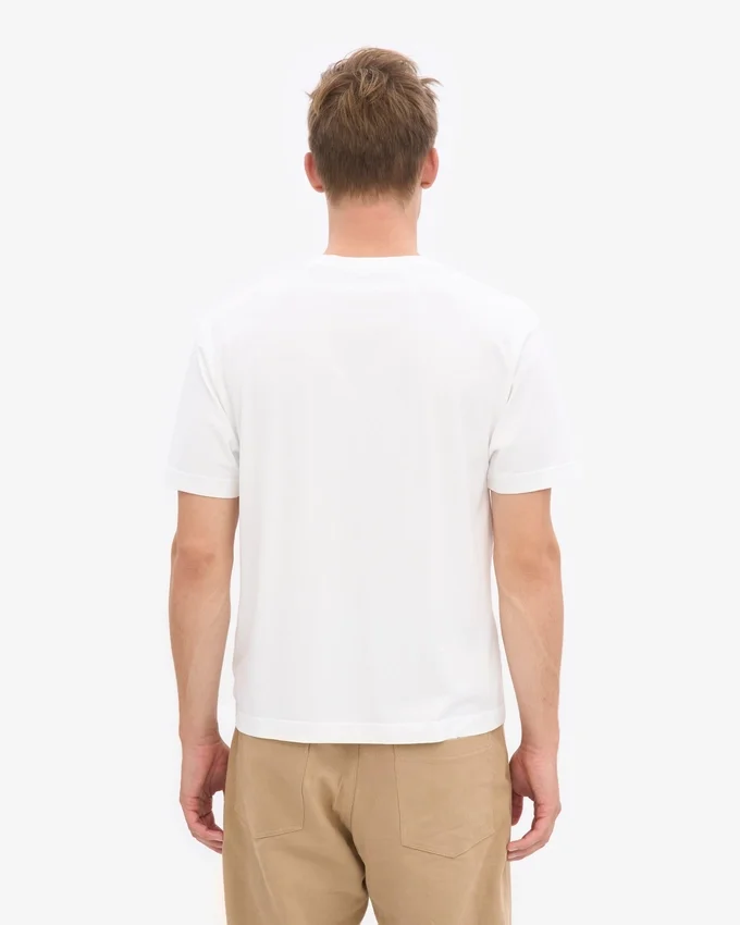 T-shirt oversize en coton bio - Blanc optique