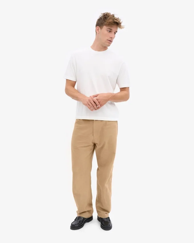 T-shirt oversize en coton bio - Blanc optique