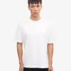 T-shirt oversize en coton bio - Blanc optique