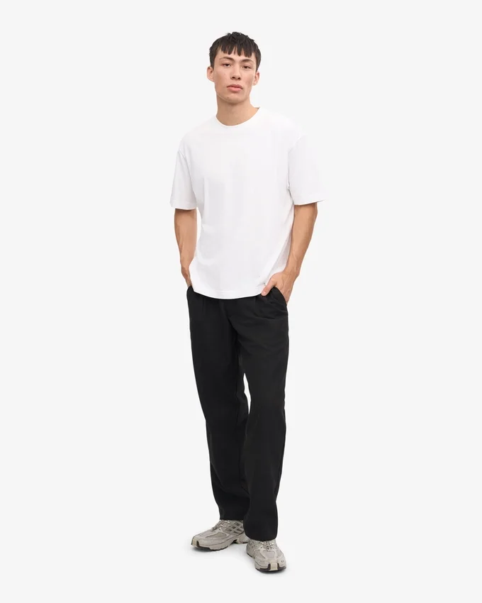 T-shirt oversize en coton bio - Blanc optique
