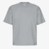 T-shirt oversize en coton bio - Bleu acier