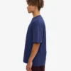 T-shirt oversize en coton bio - Bleu marine