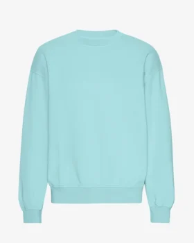 T-shirt oversize en coton bio - Bleu sarcelle