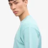 T-shirt oversize en coton bio – Bleu sarcelle
