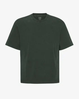 T-shirt oversize en coton bio - Forêt de minuit