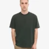 T-shirt oversize en coton bio - Forêt de minuit