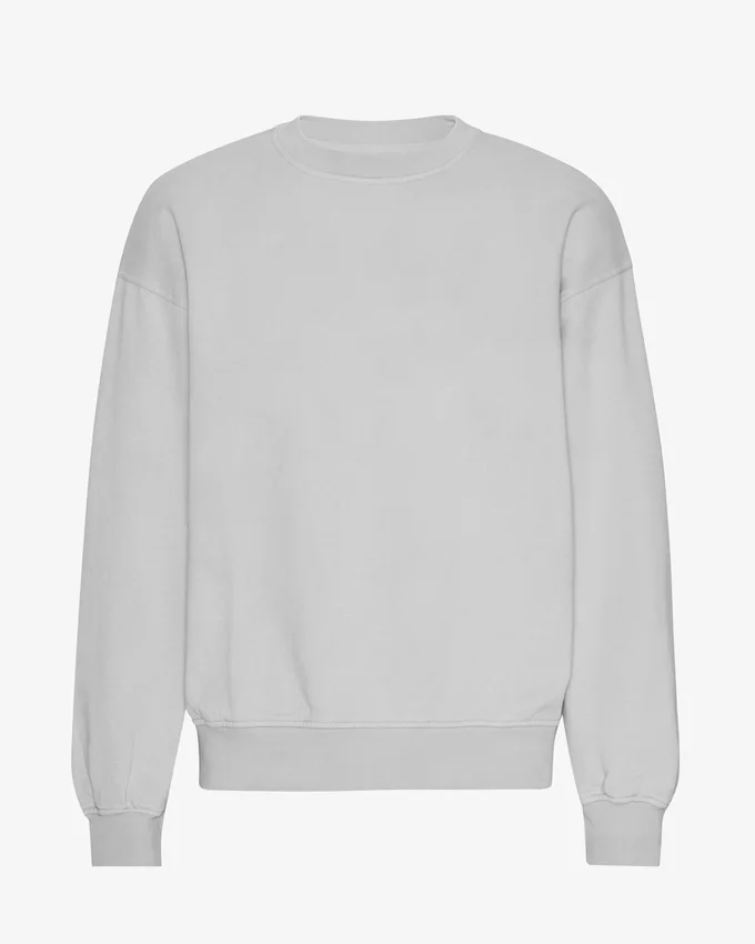 T-shirt oversize en coton bio - Gris délavé