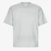 T-shirt oversize en coton bio – Gris délavé