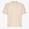 T-shirt oversize en coton bio - Gris huître