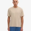 T-shirt oversize en coton bio - Gris huître