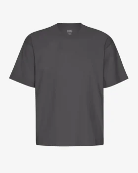 T-shirt oversize en coton bio - Gris lave