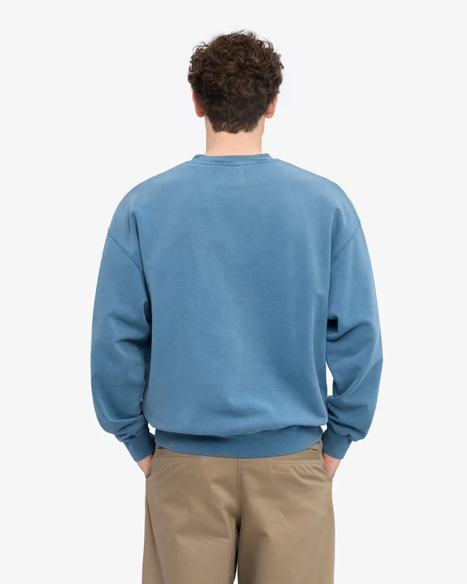 T-shirt oversize en coton bio - Indigo délavé
