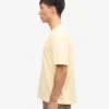 T-shirt oversize en coton bio - Jaune pâle