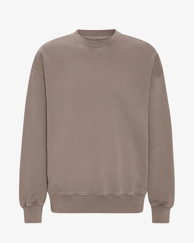 T-shirt oversize en coton bio - Kaki délavé