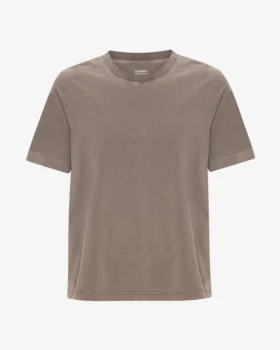 T-shirt oversize en coton bio - Kaki délavé