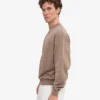 T-shirt oversize en coton bio - Kaki délavé