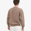 T-shirt oversize en coton bio - Kaki délavé