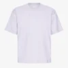 T-shirt oversize en coton bio - Lavande douce