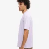 T-shirt oversize en coton bio - Lavande douce