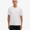 T-shirt oversize en coton bio - Mélange neige