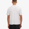 T-shirt oversize en coton bio - Mélange neige
