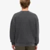 T-shirt oversize en coton bio - Noir délavé