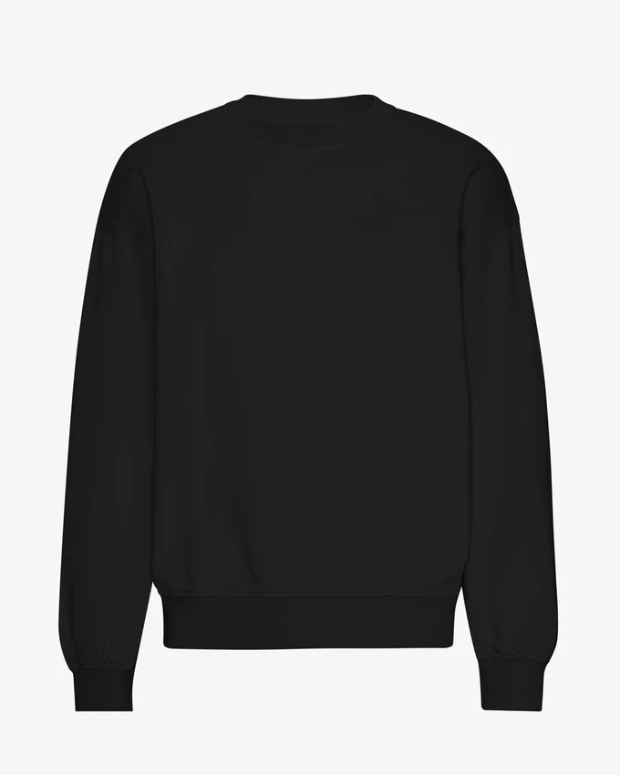 T-shirt oversize en coton bio - Noir intense