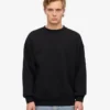 T-shirt oversize en coton bio - Noir intense