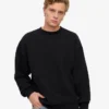 T-shirt oversize en coton bio - Noir intense