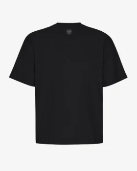 T-shirt oversize en coton bio - Noir profond