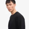 T-shirt oversize en coton bio - Noir profond