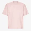 T-shirt oversize en coton bio – Rose délavé