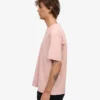 T-shirt oversize en coton bio – Rose délavé