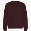 T-shirt oversize en coton bio - Rouge sang de bœuf