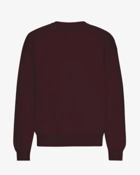 T-shirt oversize en coton bio - Rouge sang de bœuf