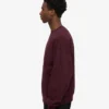 T-shirt oversize en coton bio - Rouge sang de bœuf