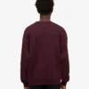 T-shirt oversize en coton bio - Rouge sang de bœuf