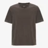 T-shirt oversize en coton bio - Terre délavée