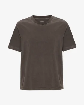 T-shirt oversize en coton bio - Terre délavée