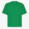 T-shirt oversize en coton bio - Vert Kelly