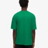 T-shirt oversize en coton bio - Vert Kelly