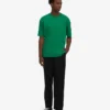 T-shirt oversize en coton bio - Vert Kelly