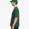 T-shirt oversize en coton bio - Vert émeraude